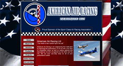 Desktop Screenshot of americanairracing.com